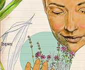 birgit lang, illustration: aromatherapie